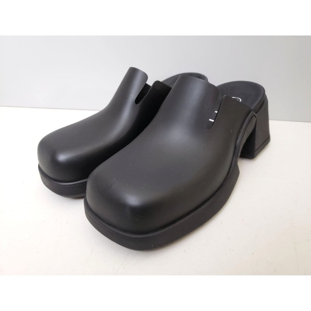 E8 By Miista Blissa Mule Heels in Black - Picture 2 of 5